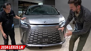 *HANDS ON* The 2024 Lexus LM 500h is the ULTIMATE Lexus Luxury Limousine // Coming to America?!