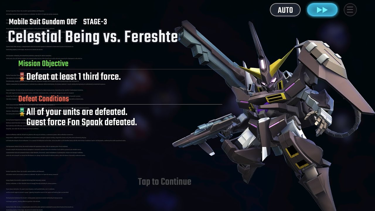 SD Gundam G Generation Eternal Event: Mobile Suit Gundam 00F Stage