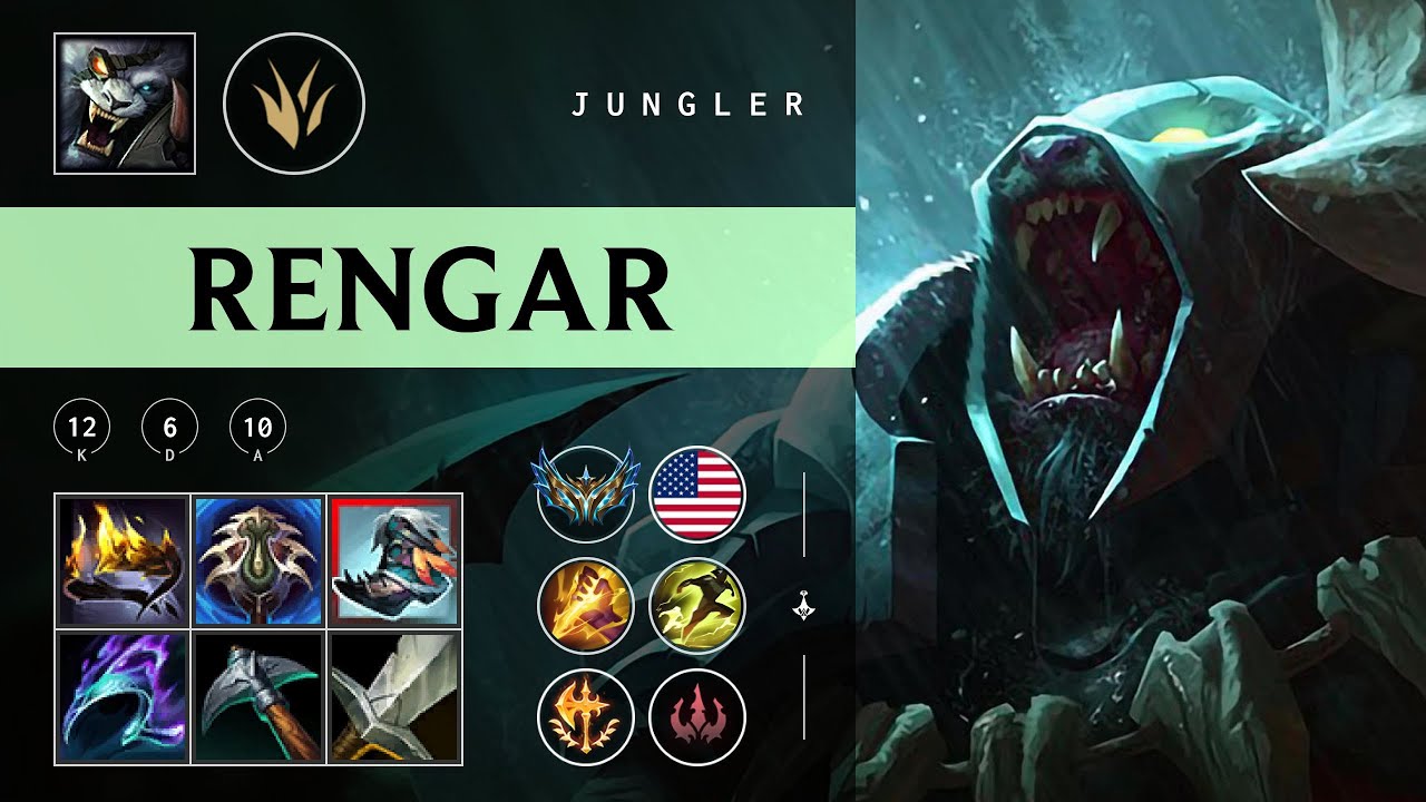 Rengar Jungle vs Ekko - NA Challenger Patch 25.24
