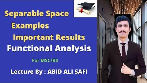 Separable Space In Metric Space || Examples || Important Results In Urdu/Hindi