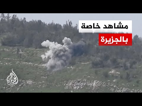 شاهد | غارات إسرائيلية على كفرتبنيت جنوب لبنان