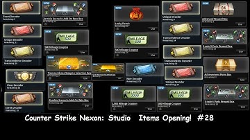[CSNS/CSNZ] Counter Strike Nexon: Studio Items Opening #28