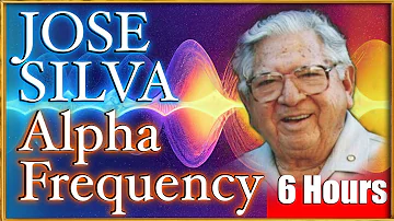 EXTENDED 6 HOURS - JOSE SILVA ALPHA FREQUENCY | Alpha Isochronic tones | 10Hz Alpha Waves 🌊 🍃