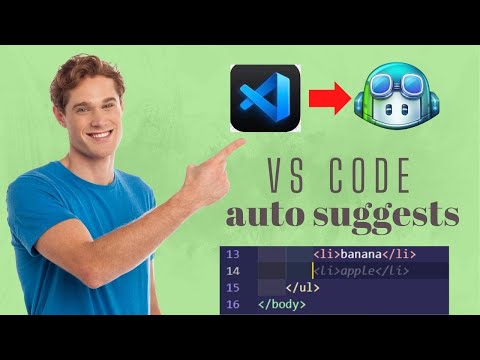 vs code auto code suggested extension