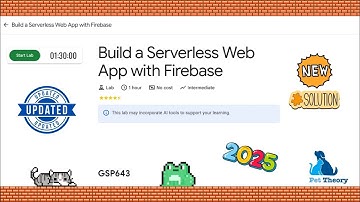 ✅️[Updated] Build a Serverless Web App with Firebase #GSP643 || #qwiklabs #arcade #coursera #gcp ☁️🚀