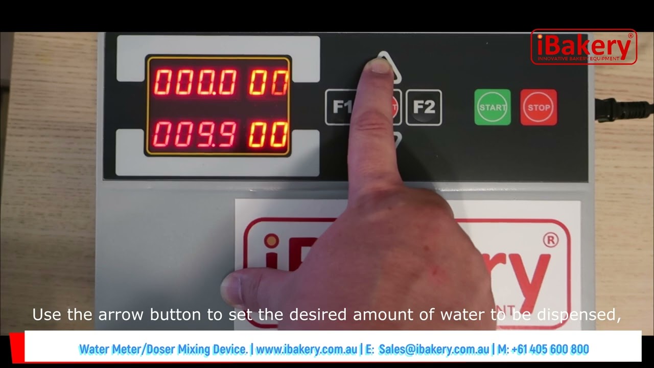 iBakery Water Dosing Device