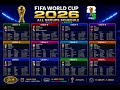 FIFA 2026 WORLD CUP ⚽⚽  - GROUP STAGE MATCHES