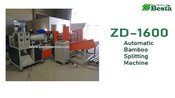 Automatic Bamboo Splitting Machine, Bamboo Automatic Splitter