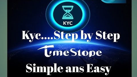 Timestope new update ! kyc starting! Direct and crown ! Step by step!