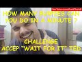 How many burpees can you do in a minute   amit bavishi  fitnesschallenge