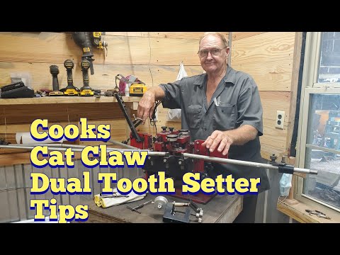 Cooks Cat Claw dual tooth setter tips with Mr.Robert