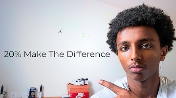 Get 100% consistent not 80 (the last 20% makes the Difference)