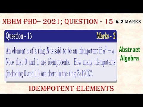 NBHM PhD MATHEMATICS