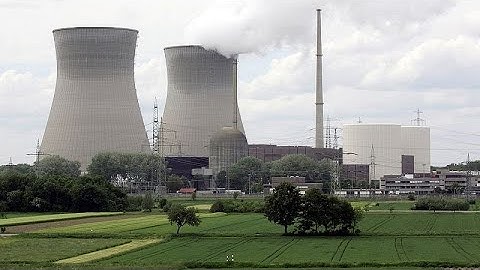 Germany destroys two nuclear plant cooling towers as part of nuclear phaseout plan
