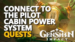 Connect to the pilot cabin power system Genshin Impact screenshot 2