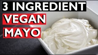 How to make vegan Mayo | 3 INGREDIENTS ***OIL FREE*** screenshot 4