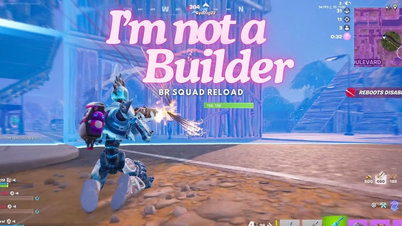 I'm Not a Builder - Fortnite BR Squad RELOAD (Chapter 7 Season 1)