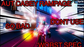 [AUT] CASEY rampage on Roblox (WORST SPEC!!!)