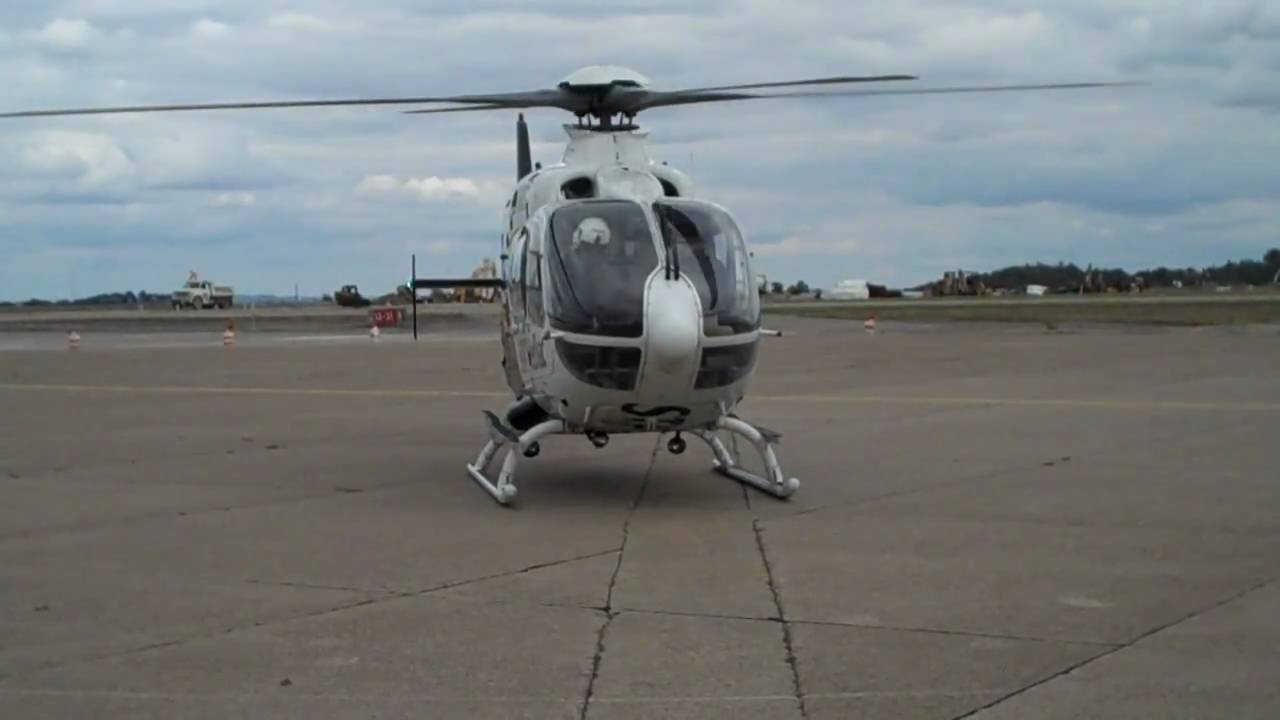 STAT MedEvac Eurocopter EC135 P2 N533ME Start Up/Take Off KAGC YouTube