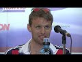Press Conference of the Men's Single Scullers