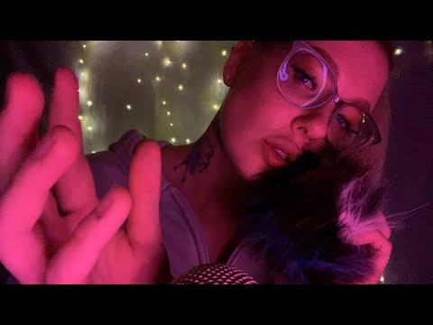 ASMR soft visual triggers in DIM lighting ✨
