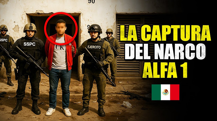 ALPHA 1: This was the brutal capture of the most feared drug leader of the Santa Rosa de Lima Car...