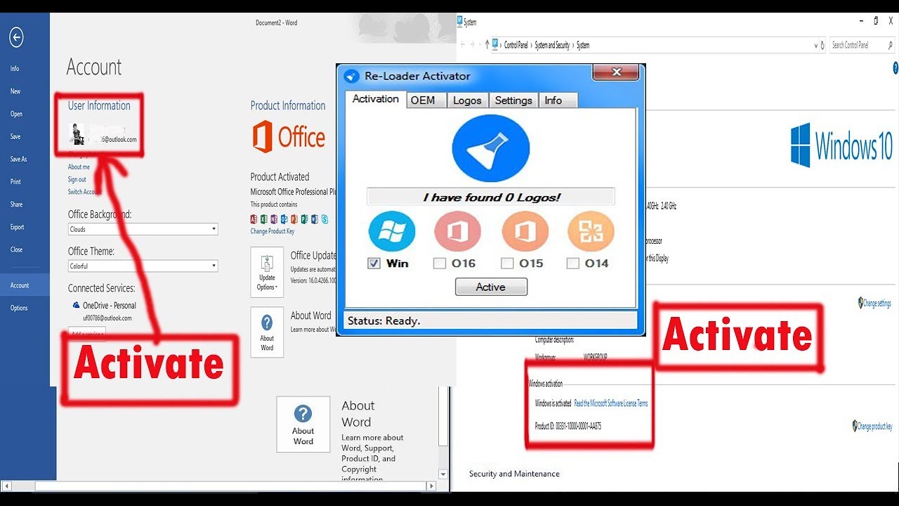 Kms Activator Office 2016 Windows 10 Windows 10 KMSPICO Activator
