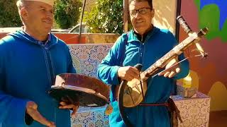 Berber Musicians In The Atlas Mountains