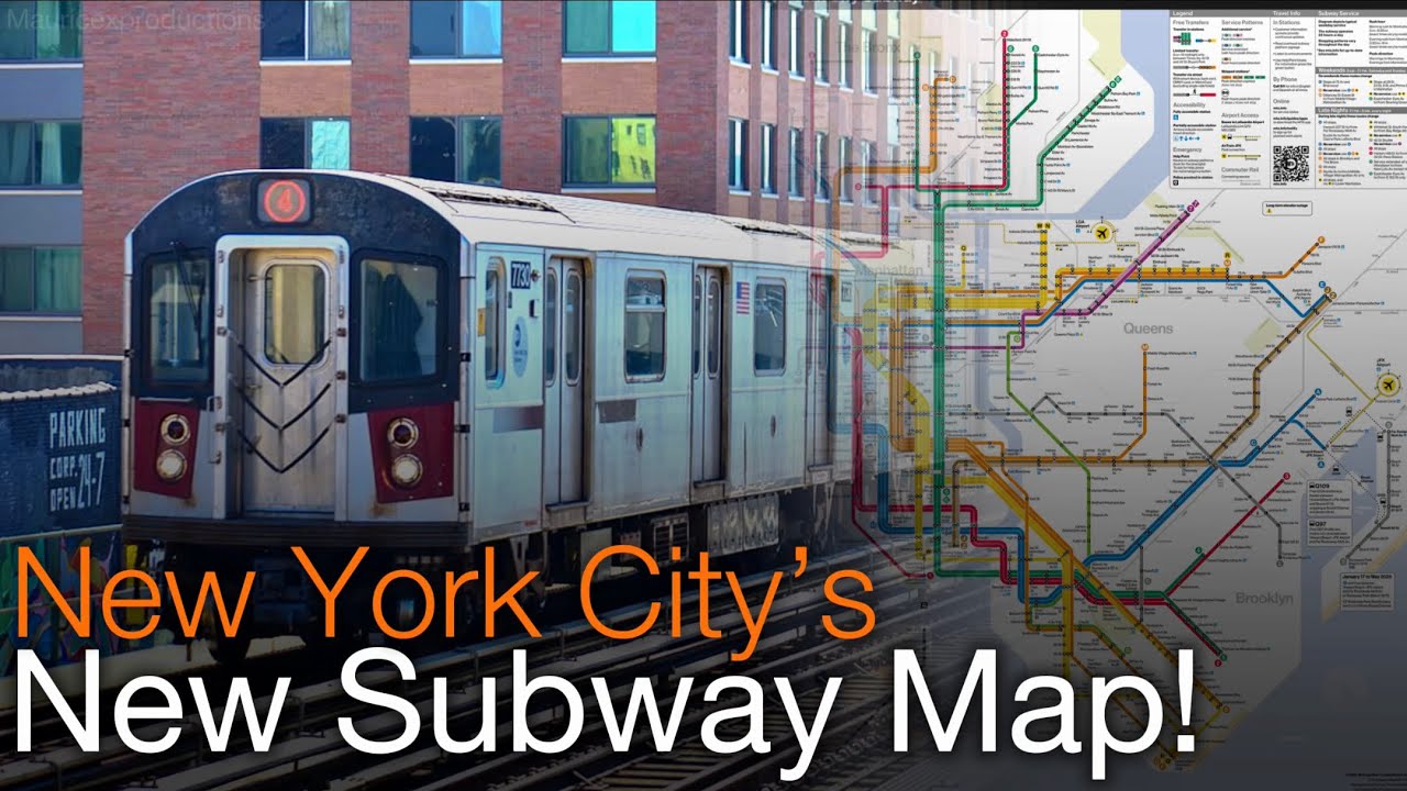 New York City’s New Subway Map!