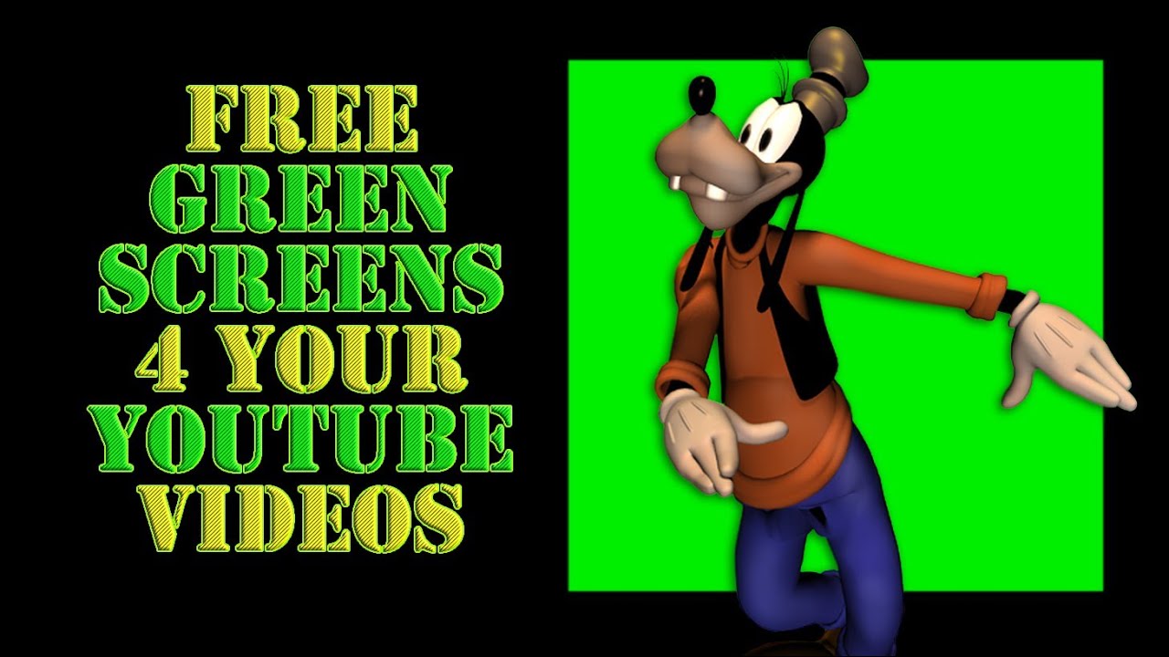 Free green screen Disney style cartoons downloadable by vokikas YouTube