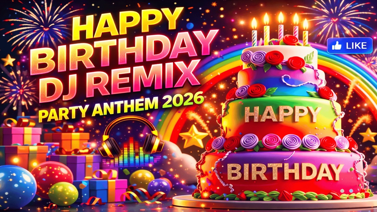 🎉 Happy Birthday Song DJ Remix 2026 🔥 | Ultimate Party Celebration Anthem 🎂