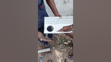 upvc water gutter installation @Sna Engineering