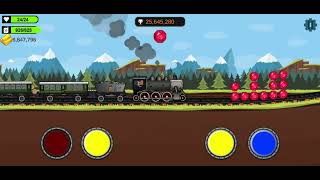 Rails & Metal (APK game): 2-6-2 Prairie Steam Locomotive hauling coaches screenshot 5