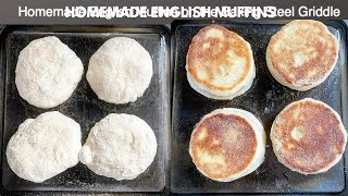 How to make Homemade English Muffins On A Baking Steel Griddle