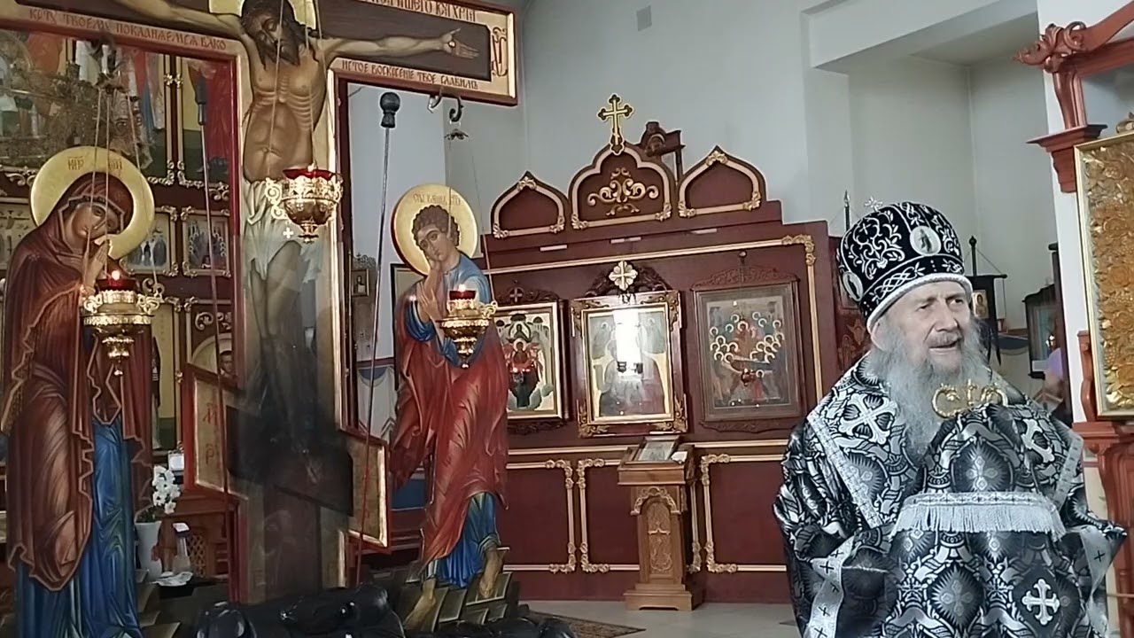 Проповедь по окончании Вечерни с чином Пассии 01,03,2025