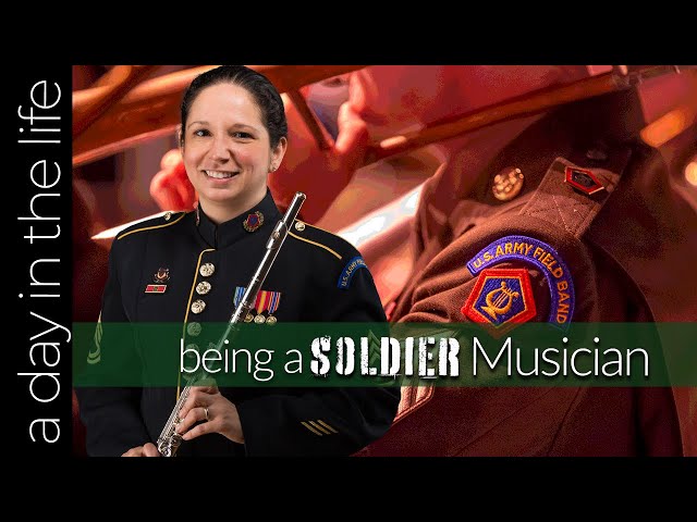 This Is What It's Like To Be In The Army Field Band! class=