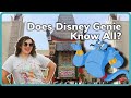 Disney Genie Plans Day at Walt Disney World (Testing Free Version of Disney Genie)