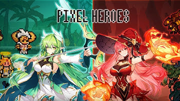 Pixel Heroes:Idle War - Android Gameplay APK