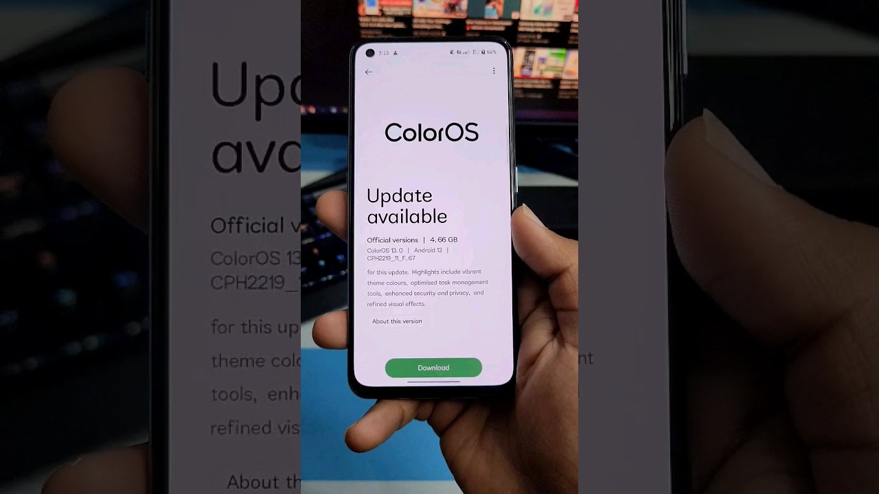 Oppo F19 Official ColorOS 13 Android 13 Update 