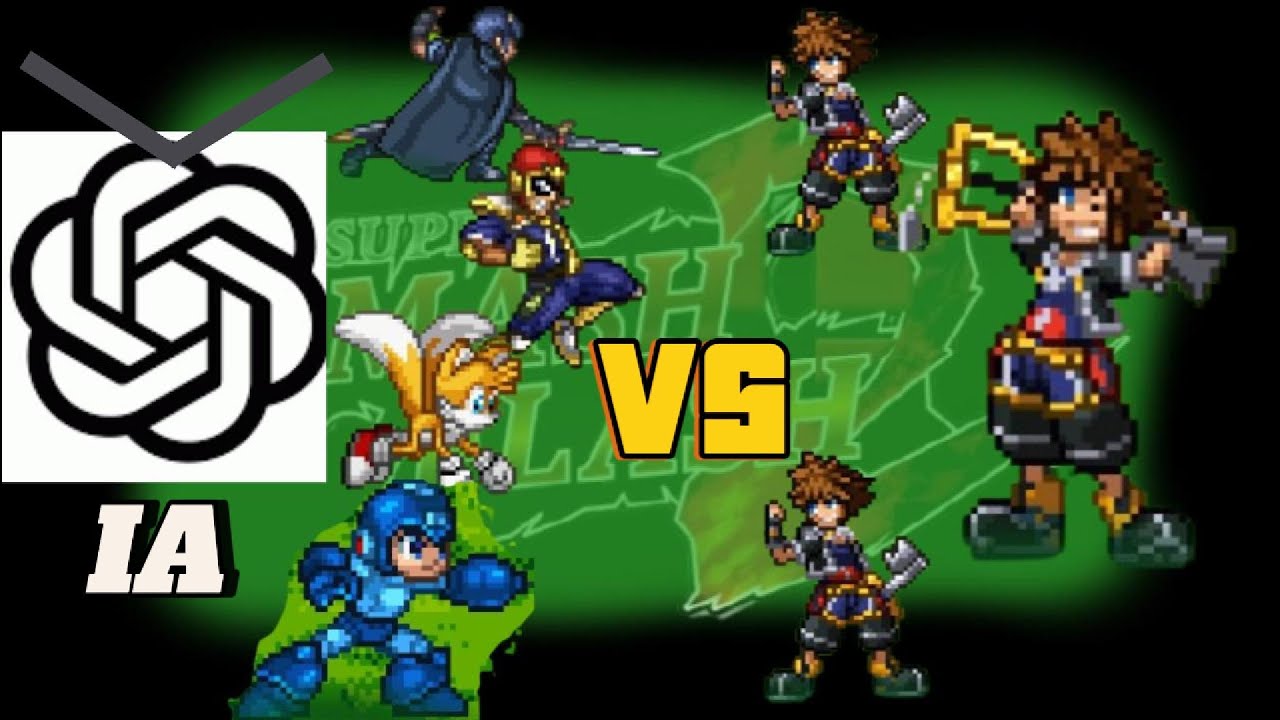 La IA vs YO (Retos locos) en Super Smash Flash 2 Parte Final
