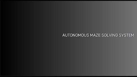 Autonomous Maze Solver   #robotics #robot #automation