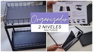 ORGANIZADOR DE 2 NIVELES / Cocina - Baño- Despensa