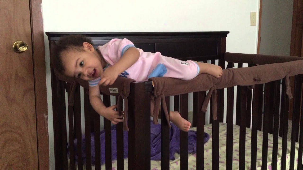Baby climbing out of crib YouTube