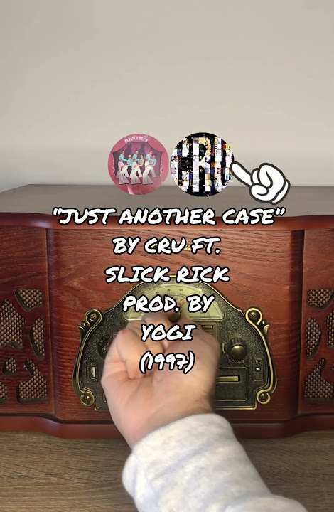 #Cru Ft. #SlickRick - “Just Another Case” prod. by #Yogi samples “The World Is A Place” by #Rhythm