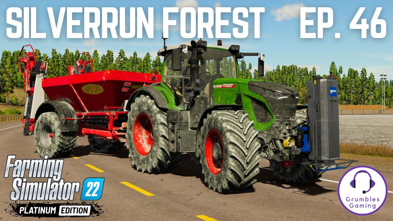BACK IN THE FIELDS! | FS 22 Platinum Expansion | Silverrun Forest | Episode 46