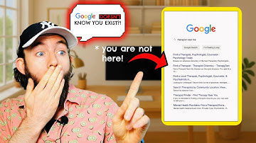 Is your website even showing up on Google? How to actually show up in search results.