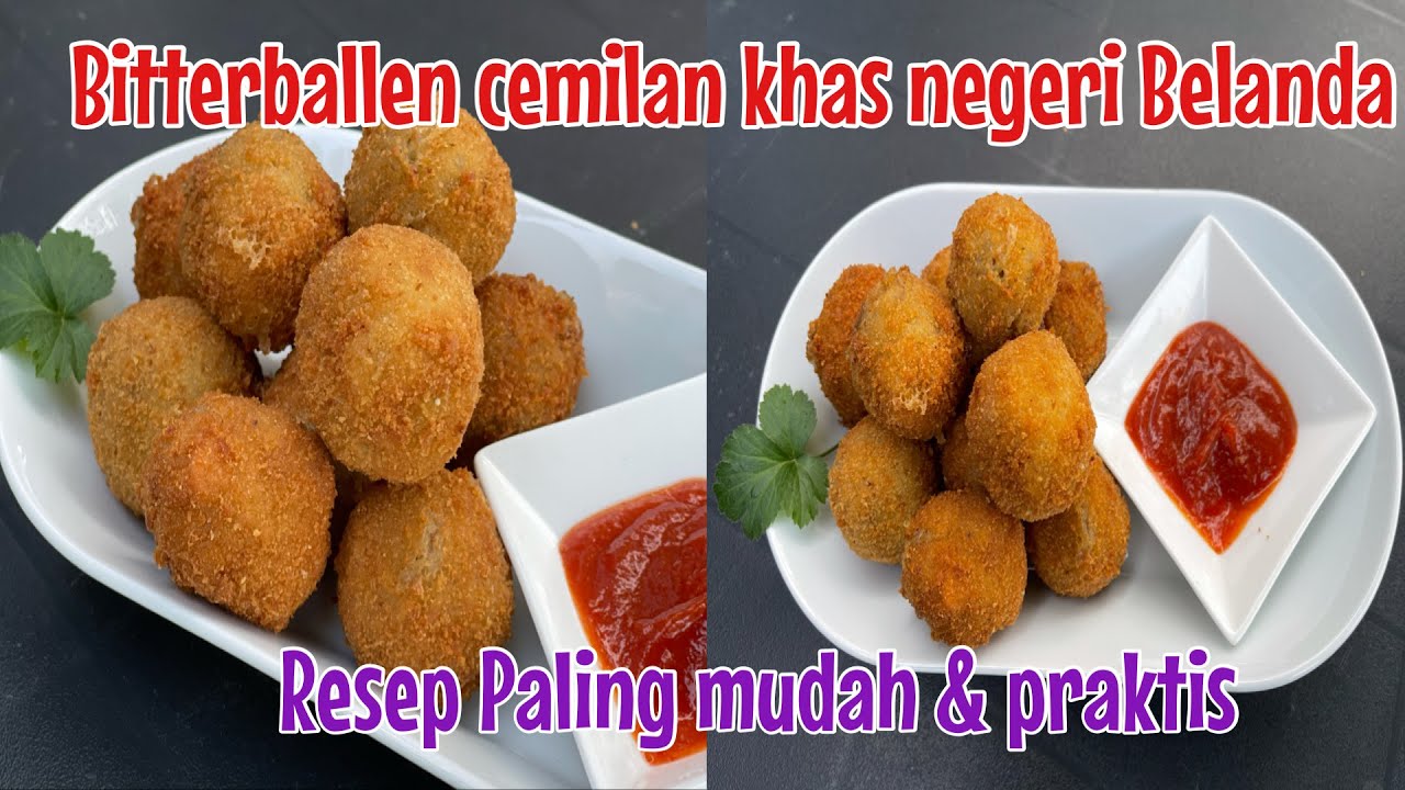 Resep Bitterballen Yang Paling Mudah Yang Pernah Ada Dijamin Langsung Bisa Menirukan Resep Ini Youtube