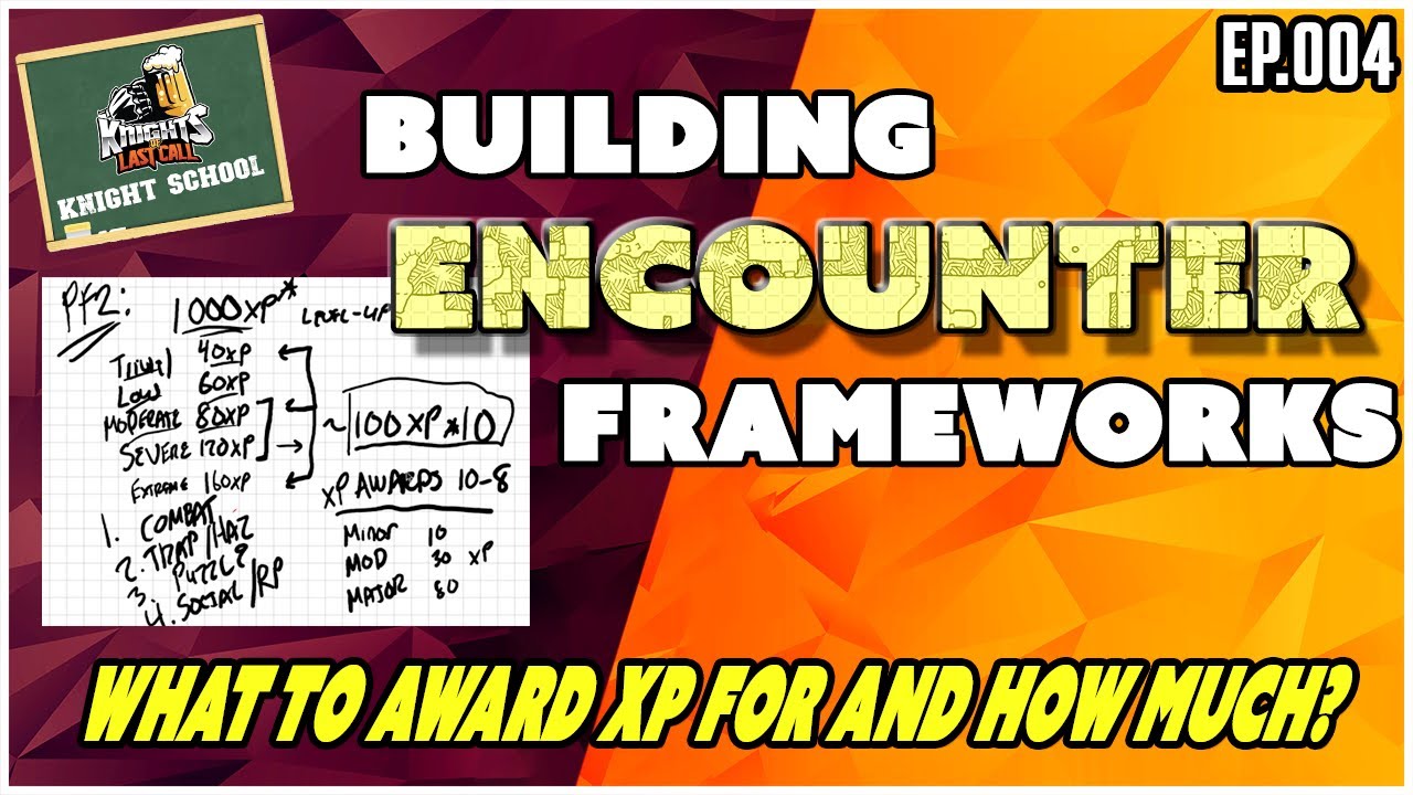 Building Encounter Frameworks- Knight School Ep.004 - Design your First ...