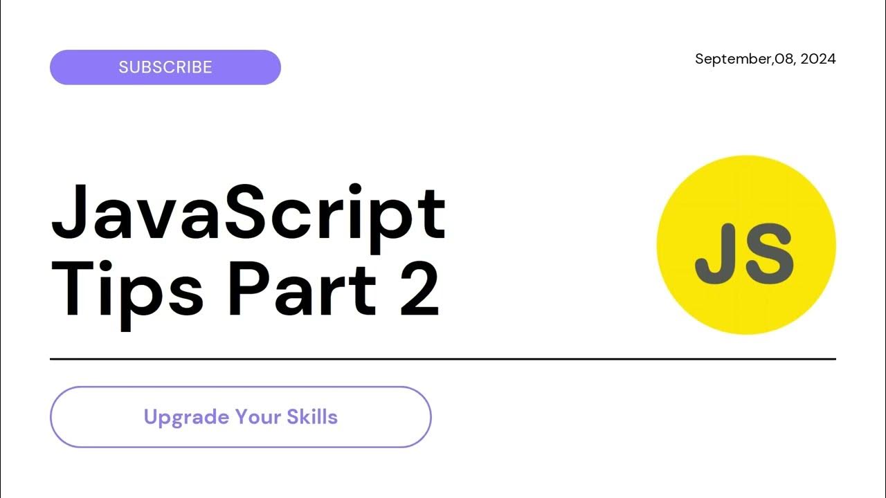 JavaScript Tips & Tricks | | Part 2: Powerful ES6 Features Explained ...