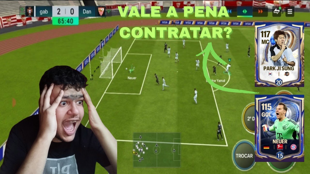 vale a pena contratar neuer e park di Jung 😱⚽ no fc 2026 mobile